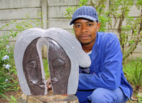African stone sculptures